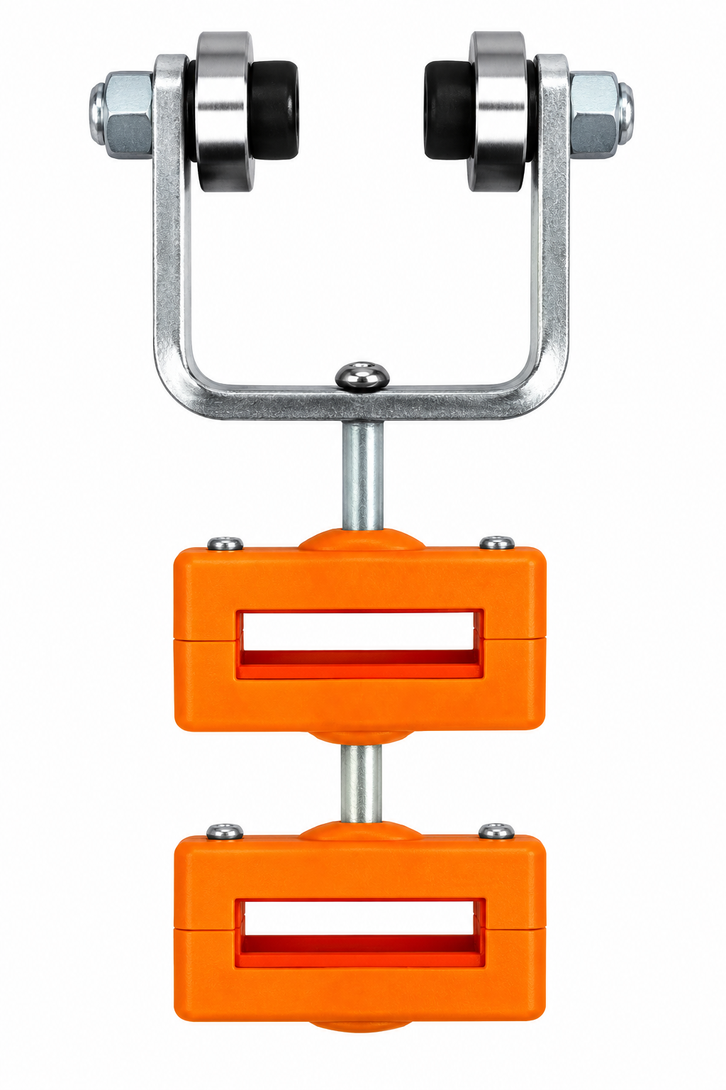 Cable clamping Dia Tow Cable Flat 16–35mm, Metal trolley 50mm T-channel